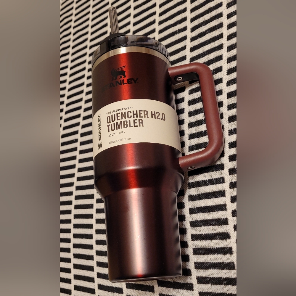 Stanley 40oz H2.0 Tumbler Rosewood Glow